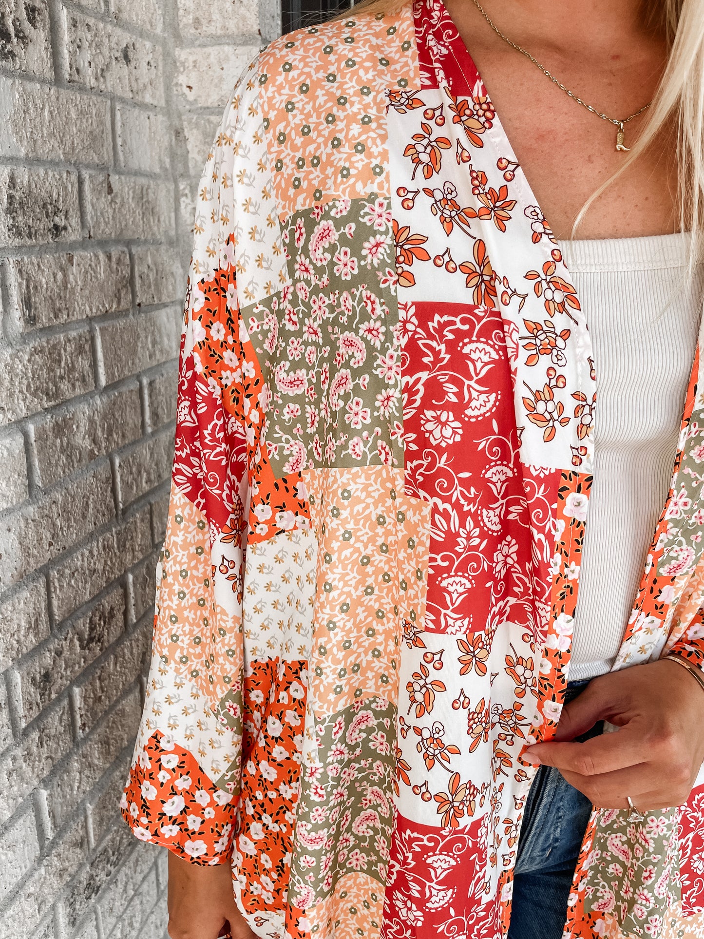 Boho Fall Kimono